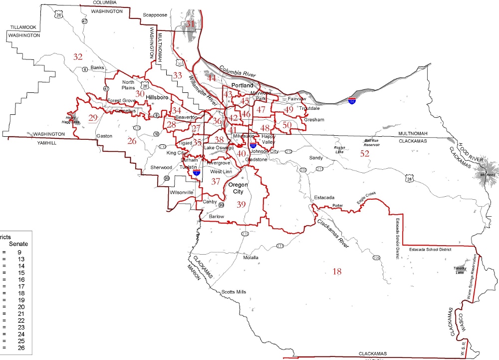 tricounty districts
