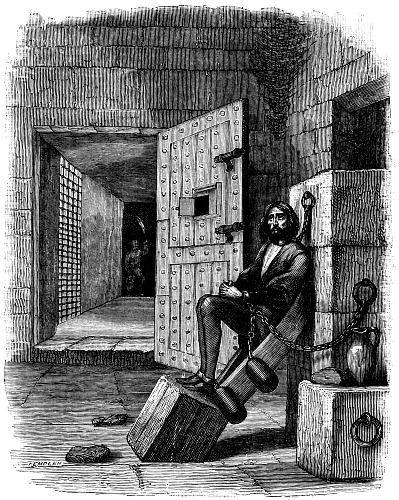 prisoner image from old book